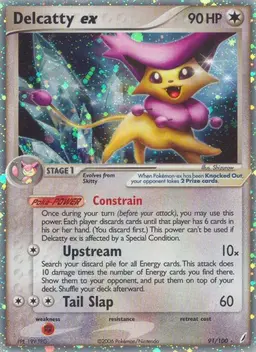 Delcatty EX 91 - Pokemon Crystal Guardians
