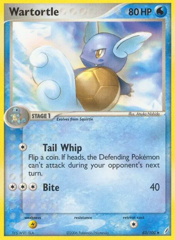 Wartortle - Pokemon Crystal Guardians #43