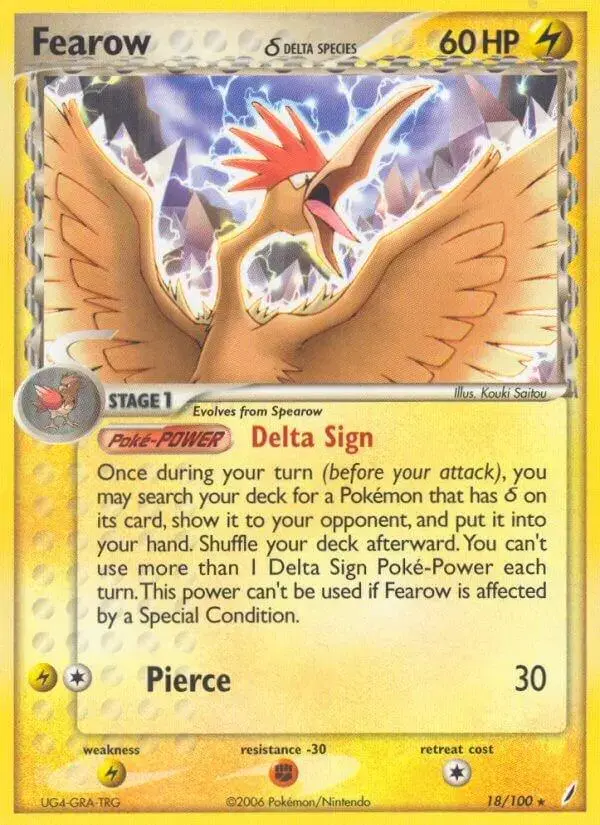 Fearow - Pokemon Crystal Guardians #18