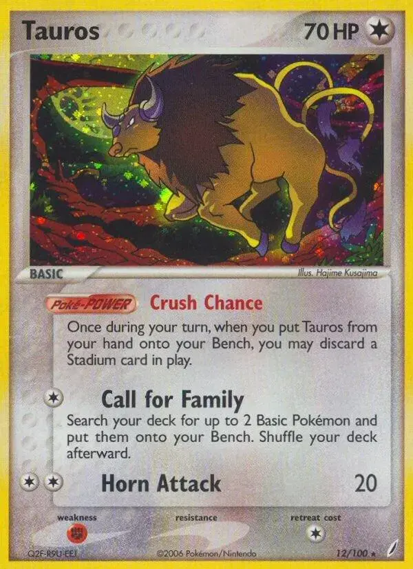 Tauros - Pokemon Crystal Guardians #12