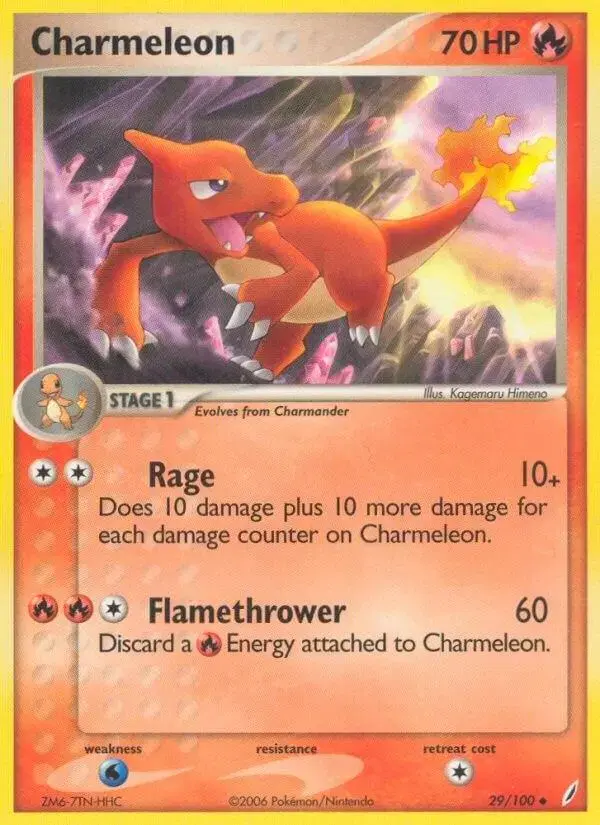 Charmeleon - Pokemon Crystal Guardians #29