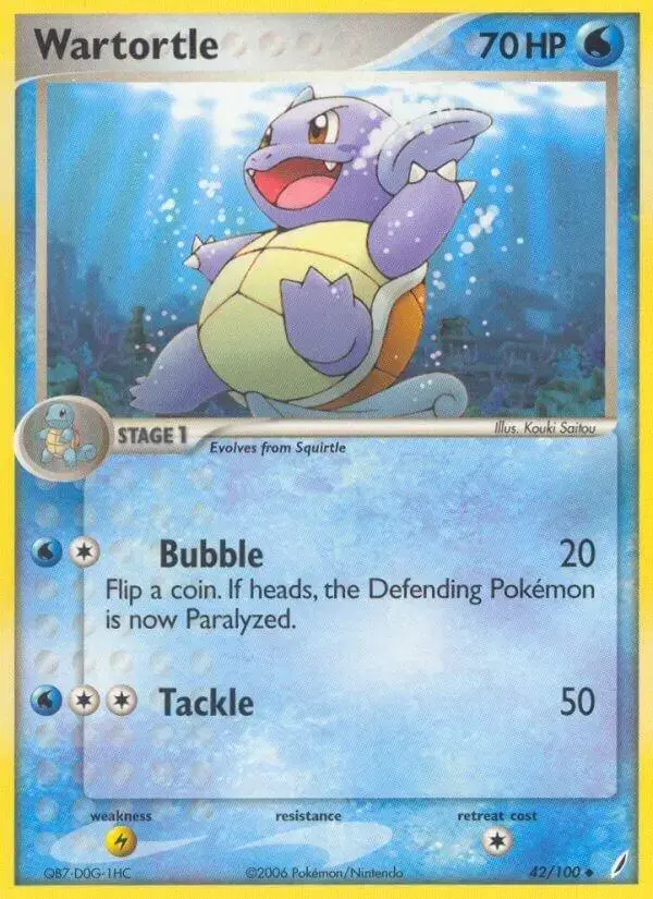Wartortle - Pokemon Crystal Guardians #42