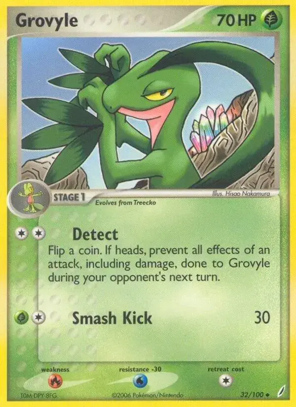 Grovyle - Pokemon Crystal Guardians #32