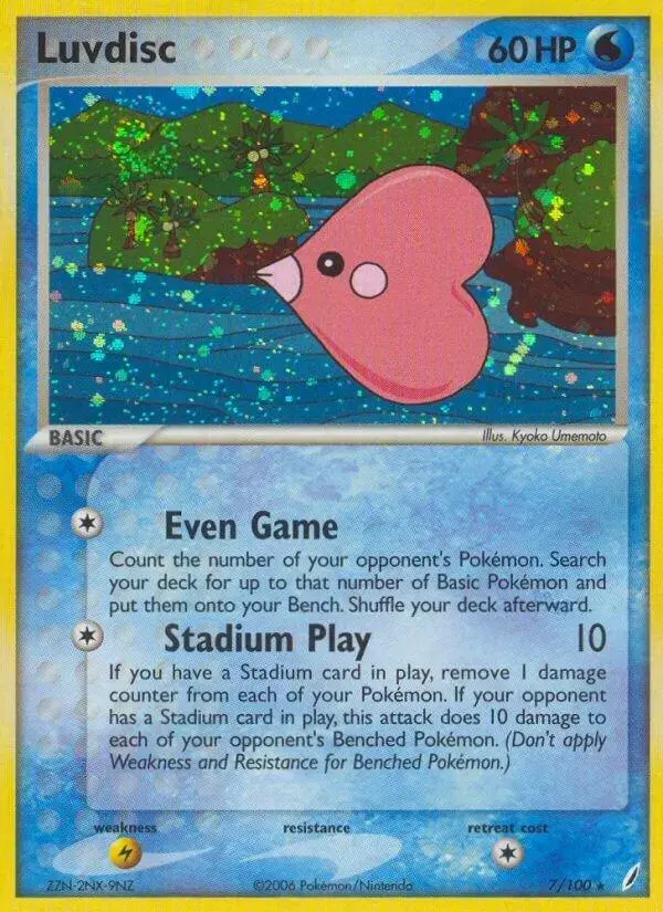 Luvdisc - Pokemon Crystal Guardians #7