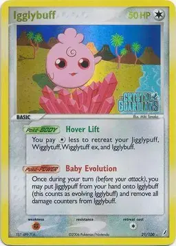 Igglybuff [Reverse Holo] - Pokemon Crystal Guardians
