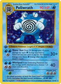 Poliwrath [1st Edition] - Pokemon Base Set