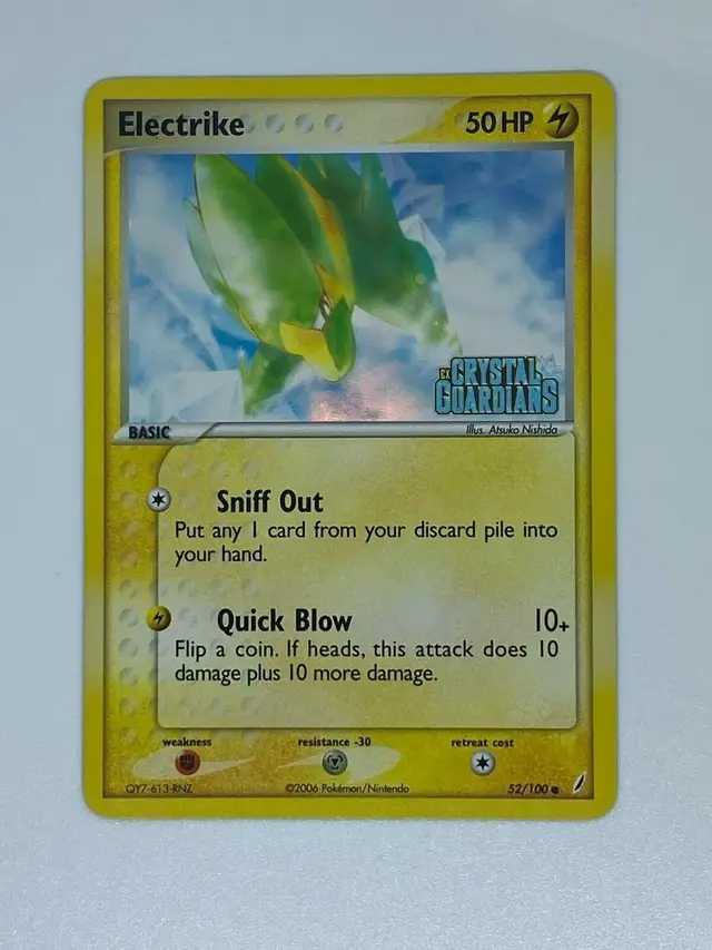 Electrike [Reverse Holo] - Pokemon Crystal Guardians #52