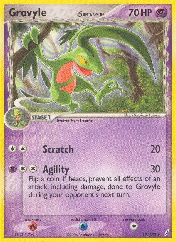 Grovyle - Pokemon Crystal Guardians #19