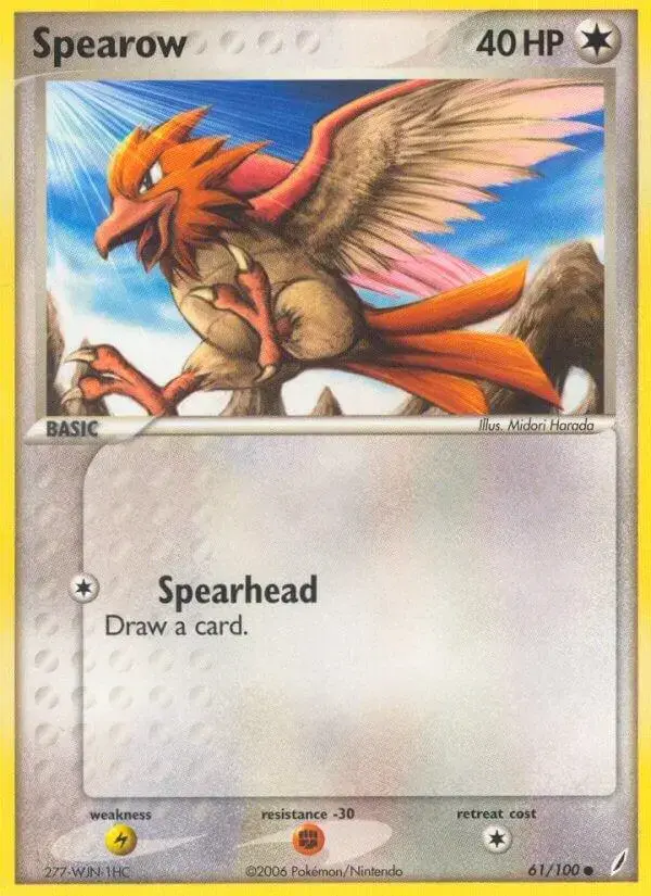 Spearow - Pokemon Crystal Guardians #61