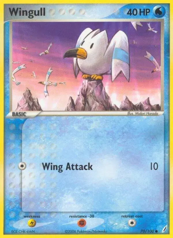 Wingull - Pokemon Crystal Guardians #70