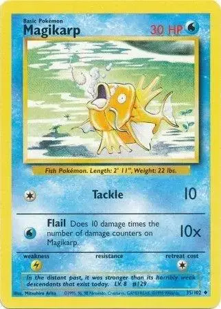 Magikarp - Pokemon Base Set #35