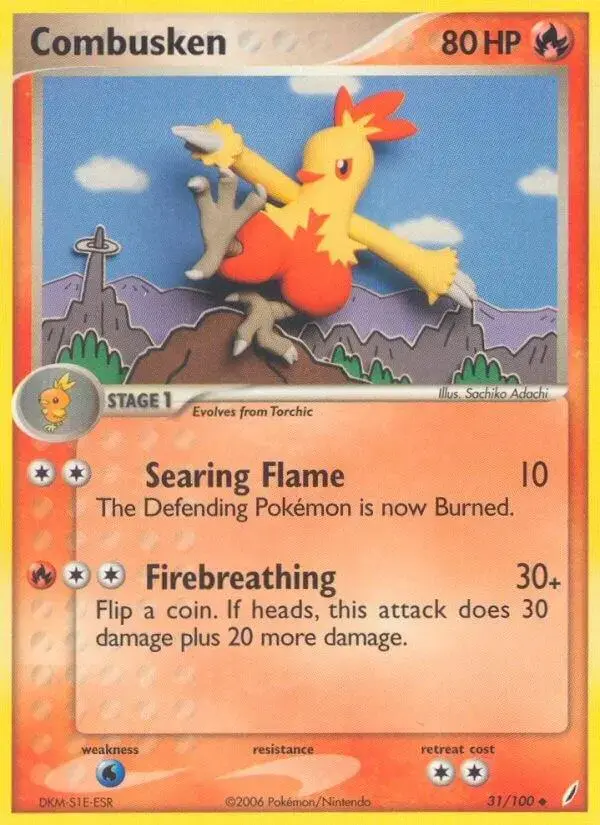 Combusken - Pokemon Crystal Guardians #31