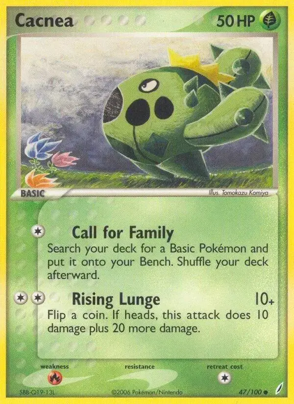 Cacnea - Pokemon Crystal Guardians #47