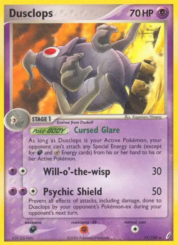 Dusclops - Pokemon Crystal Guardians #17