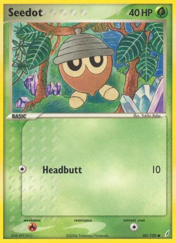 Seedot - Pokemon Crystal Guardians #60