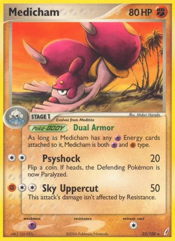 Medicham - Pokemon Crystal Guardians #25