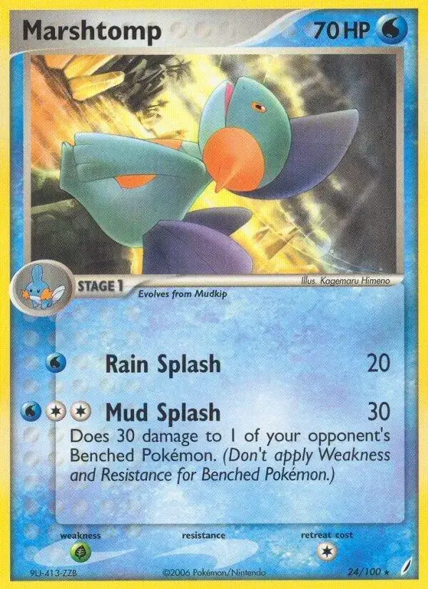 Marshtomp - Pokemon Crystal Guardians #24