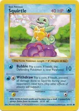 Squirtle [Shadowless]