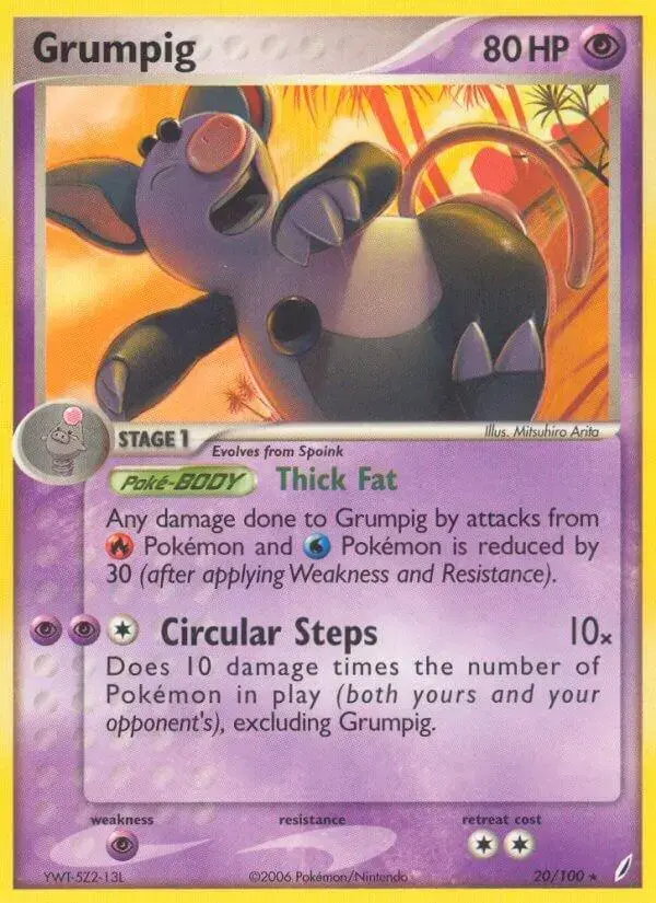 Grumpig - Pokemon Crystal Guardians #20