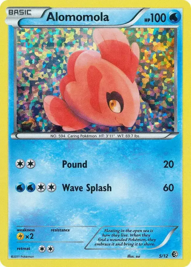 Alomomola - Pokemon McDonalds 2011 #5