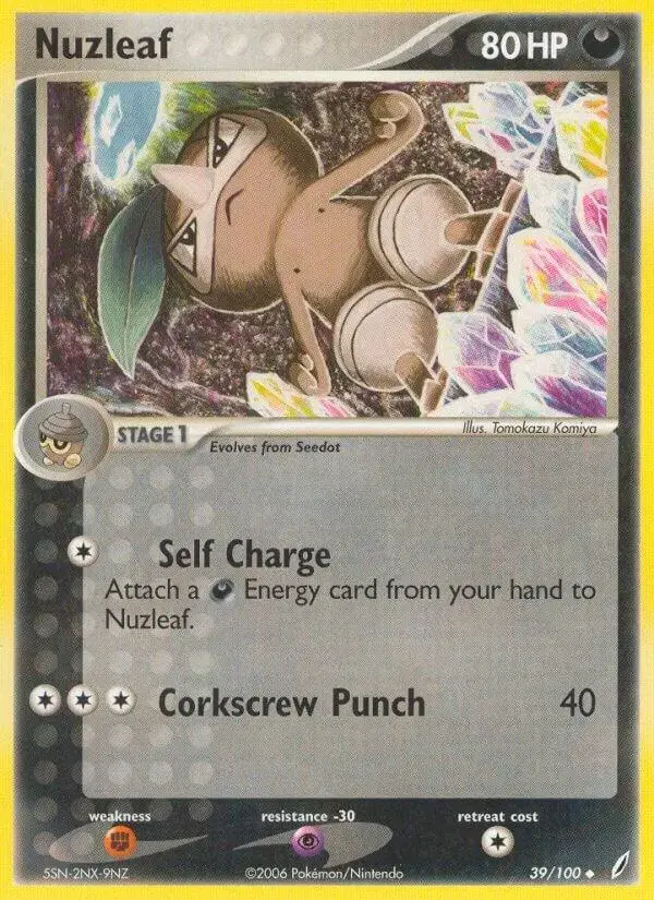 Nuzleaf - Pokemon Crystal Guardians #39