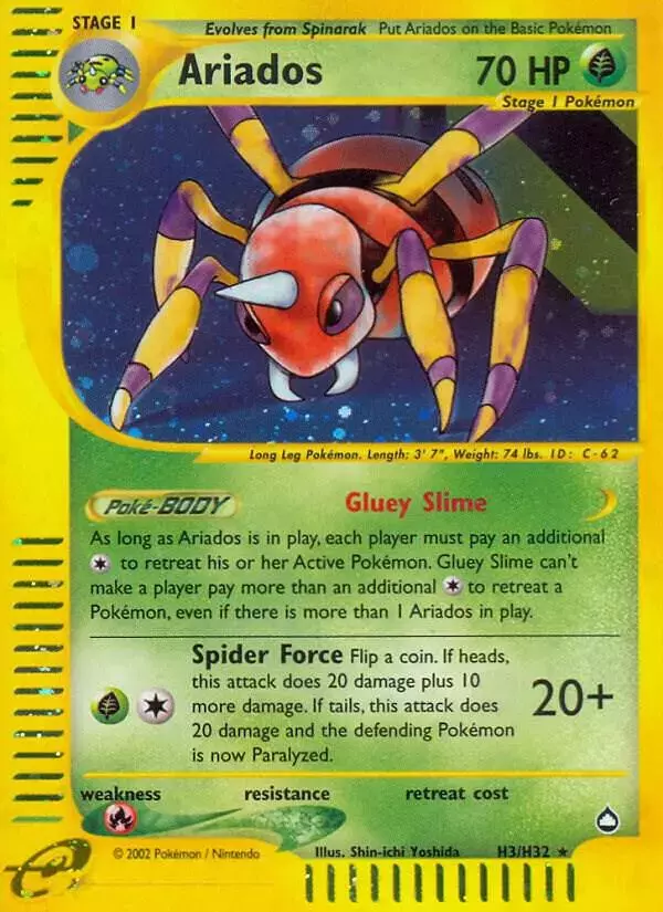 Ariados - Pokemon Aquapolis #H3