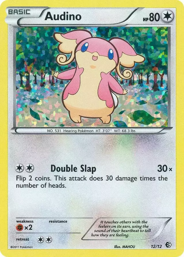Audino - Pokemon McDonalds 2011 #12