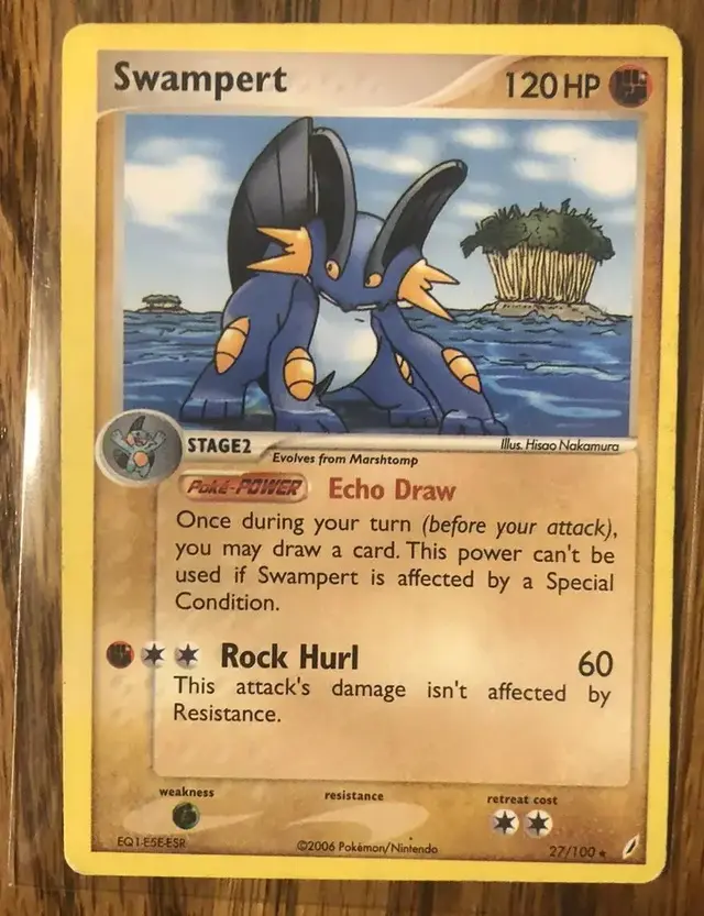 Swampert - Pokemon Crystal Guardians #27