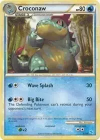 Croconaw - Pokemon Gyarados & Raichu #13
