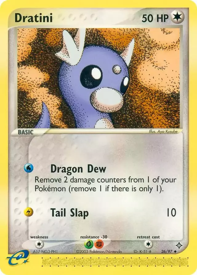 Dratini [Reverse Holo] - Pokemon Dragon #26