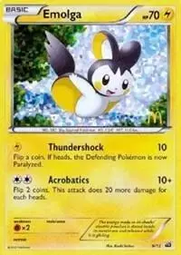 Emolga - Pokemon McDonalds 2012 #6
