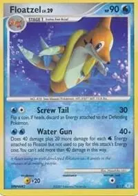 Floatzel - Pokemon Manaphy & Lucario #2