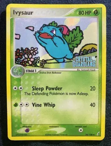 Ivysaur [Stamped] - Pokemon Crystal Guardians #34