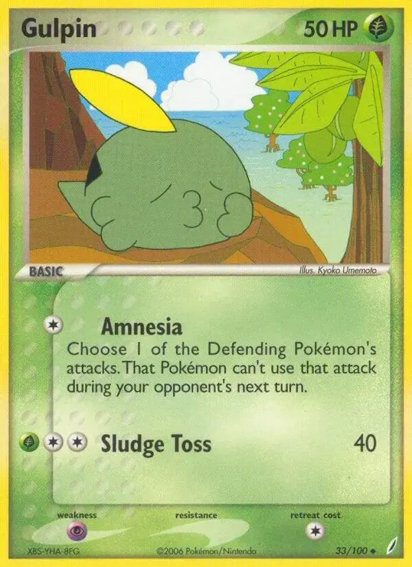 Gulpin - Pokemon Crystal Guardians #33