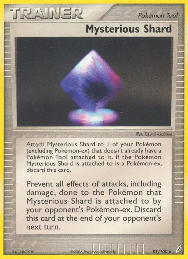 Mysterious Shard - Pokemon Crystal Guardians #81