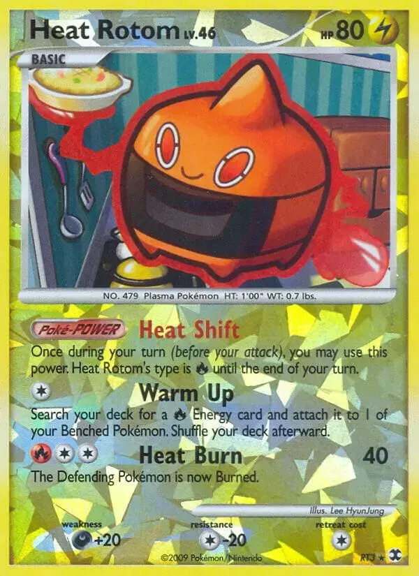 Heat Rotom - Pokemon Rising Rivals #RT3