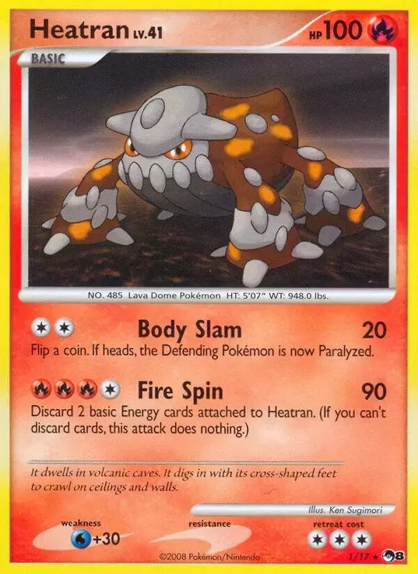 Heatran [Holo] - Pokemon POP Series 8 #1