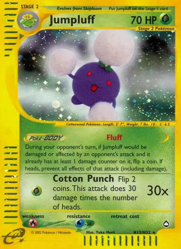 Jumpluff - Pokemon Aquapolis #H13