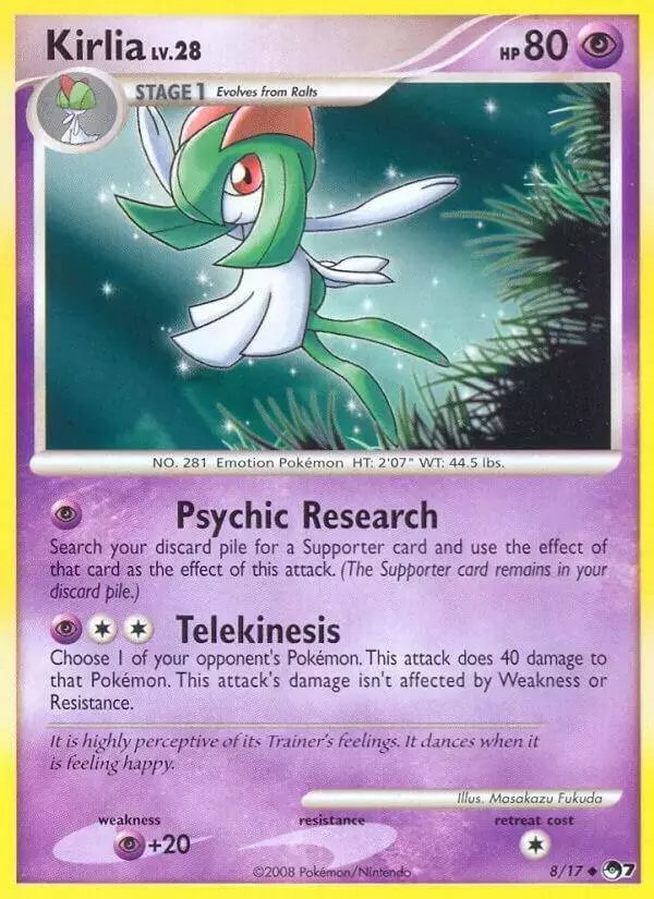 Kirlia [Holo] - Pokemon POP Series 7 #8