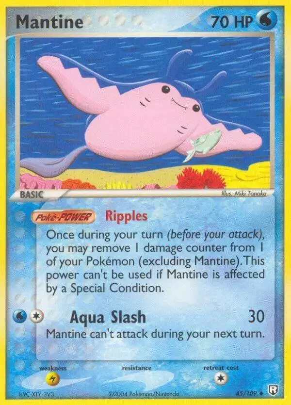 Mantine [Reverse Holo] - Pokemon Team Rocket Returns #45