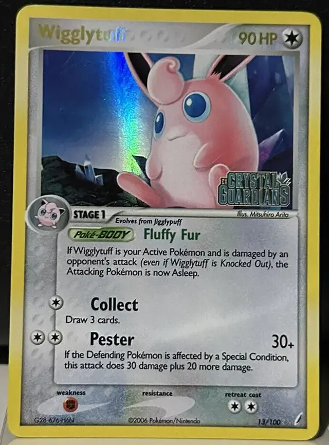 Wigglytuff [Stamped] - Pokemon Crystal Guardians #13
