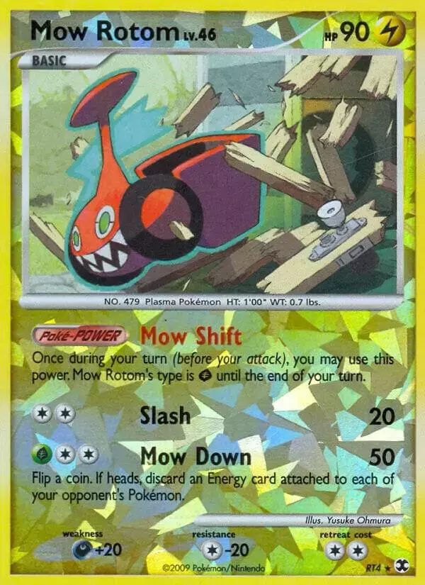 Mow Rotom - Pokemon Rising Rivals #RT4
