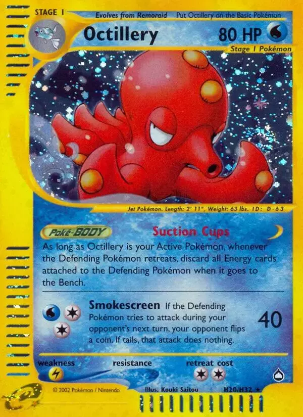 Octillery - Pokemon Aquapolis #H20