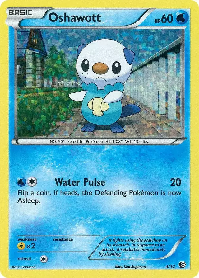 Oshawott - Pokemon McDonalds 2011 #4