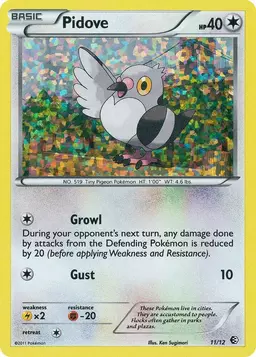 Pidove #11 - Pokemon McDonalds 2011