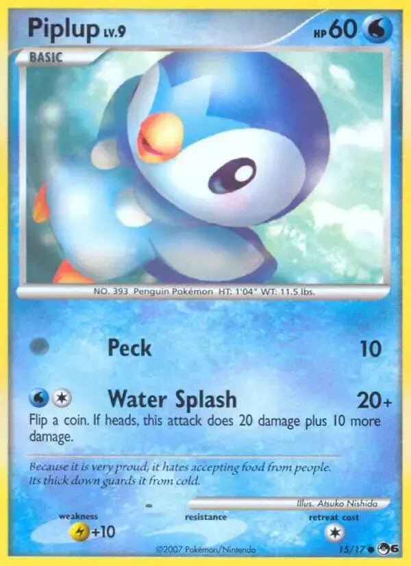 Piplup [Holo] - Pokemon POP Series 6 #15
