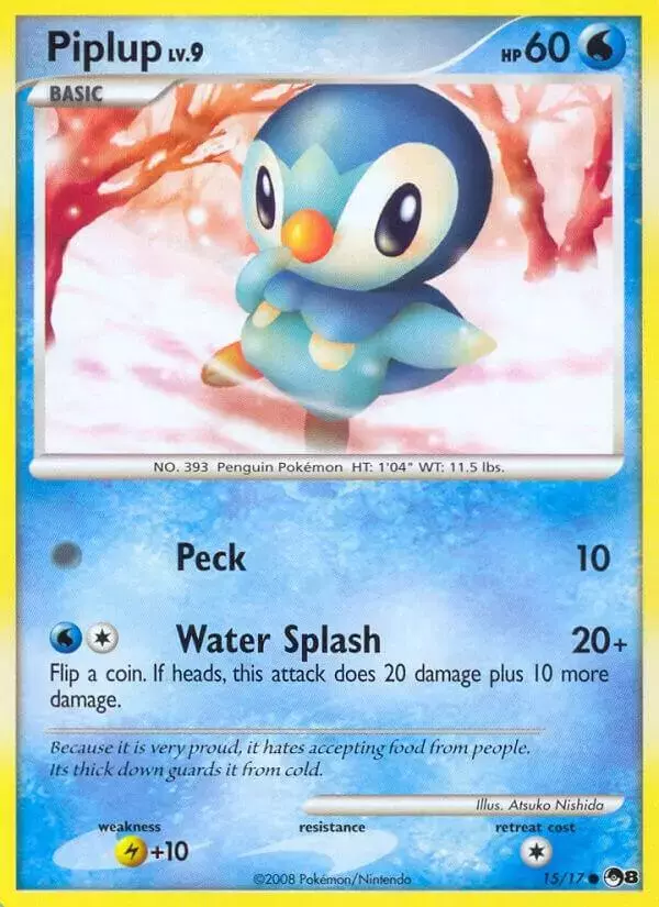 Piplup - Pokemon POP Series 8 #15
