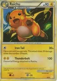 Raichu - Pokemon Gyarados & Raichu #30
