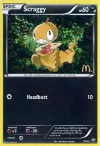Pokemon McDonalds 2012 set - most valuable card artwork