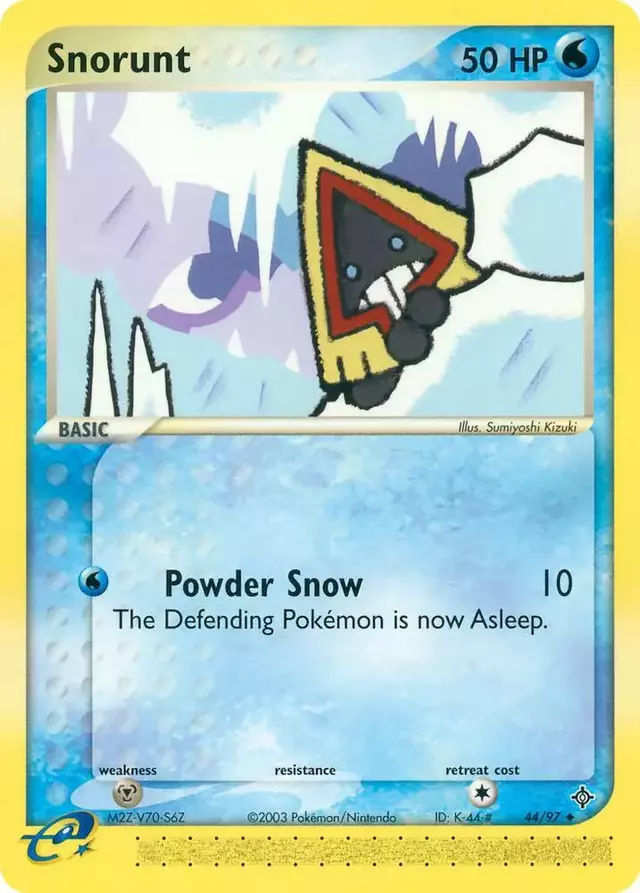 Snorunt [Reverse Holo] - Pokemon Dragon #44